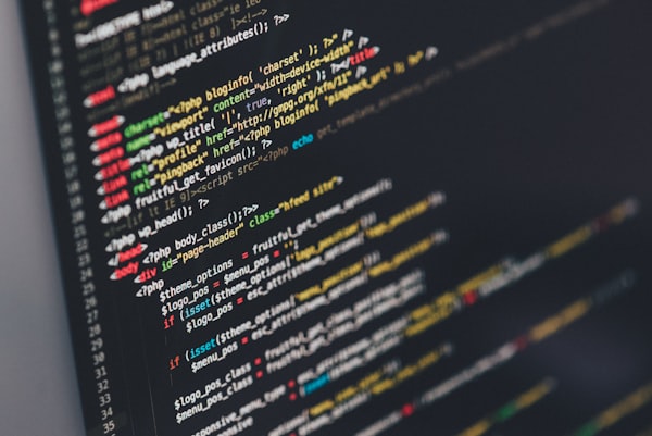 Developer coding